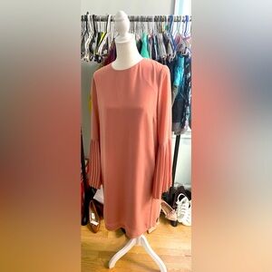 Salmon Pink Sheath dress by Maggie London
